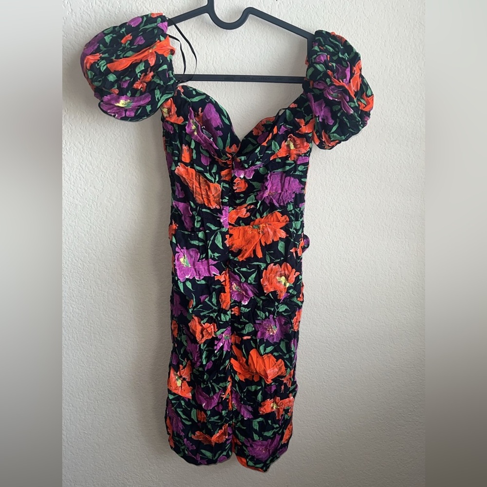 Zara floral dress !